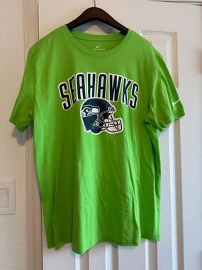 Nike Seattle Seahawks Bright Green The Nike Tee - Football